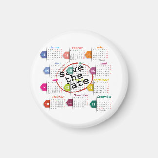 Imã Ímã para salvar a data 