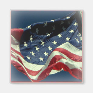 Imã Ímã patriótico da bandeira americana