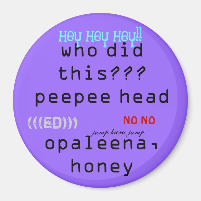 Imã ímã pelto (Frente)