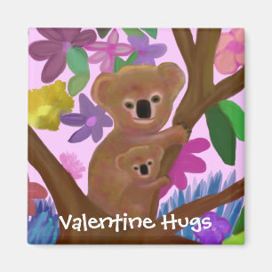 Imã Ímã peluches dos namorados dos Koalas