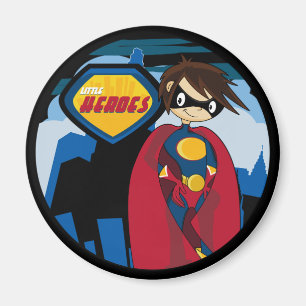 Imã Ímã pequeno do super-herói dos heróis
