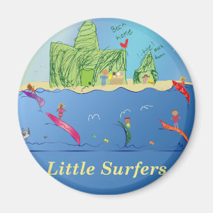 Imã Ímã pequeno dos surfistas