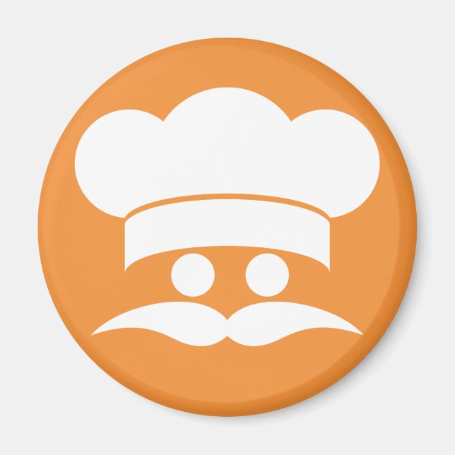 Imã ímã personalizado CHEF (Frente)