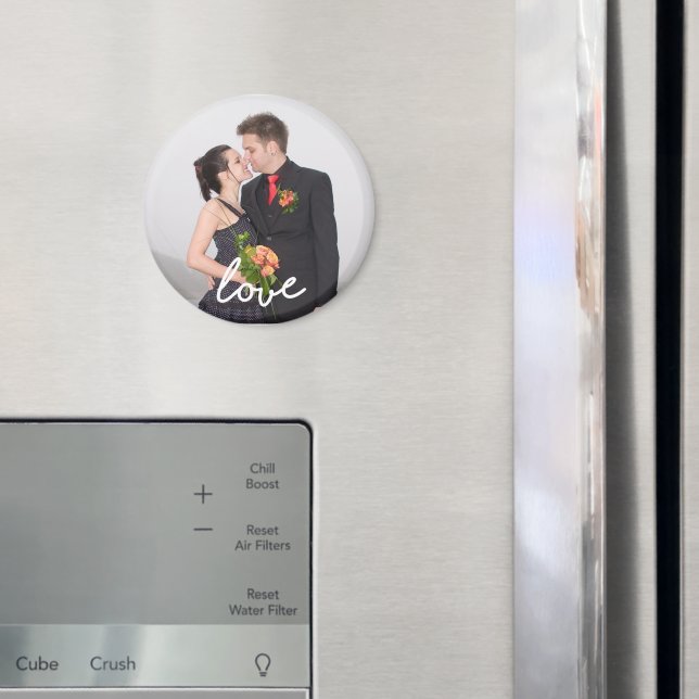 Imã Ímã Personalizado com Qualquer Foto de Amor (In Situ (Fridge))
