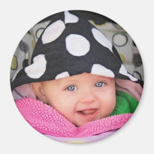 Imã Ímã personalizado da foto do bebê