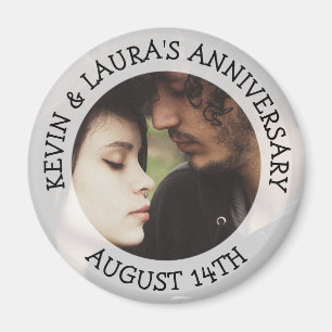 Imã Ímã personalizado data do lembrete do aniversár