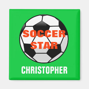 Imã Ímã Personalizado de Futebol