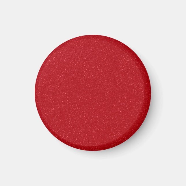 Imã Ímã Personalizado de Textura Ruído Vermelho Tomate (Frente)