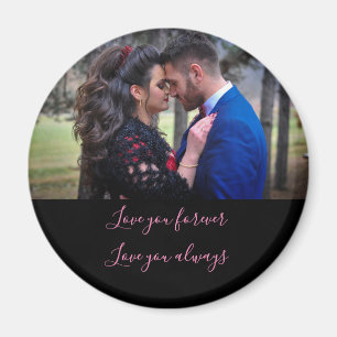 Imã Ímã personalizado do amor da mensagem e da foto