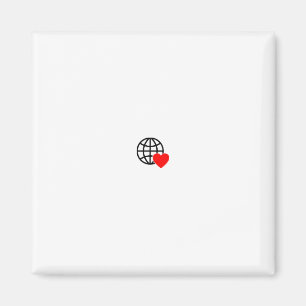 Imã Ímã Personalizado para Amantes de Viagens