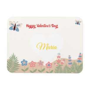 Ímã Imã personalizável para Valentine's Day