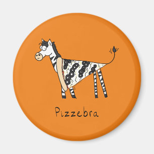 Imã Ímã Pizza Zebra Pizzebra