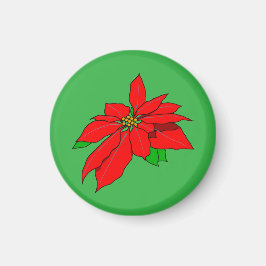 Imã ímã Poinsettia