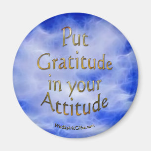 Imã Ímã positivo da afirmação & da gratitude