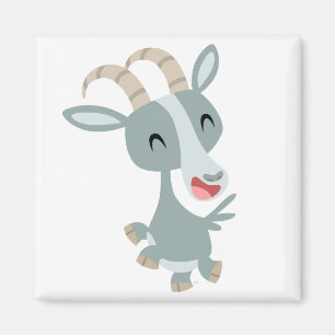 Imã Ímã Prancing da cabra dos desenhos animados