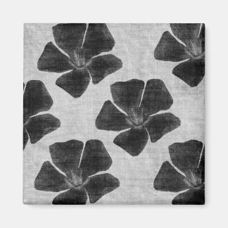 Imã Ímã preto do teste padrão de flor