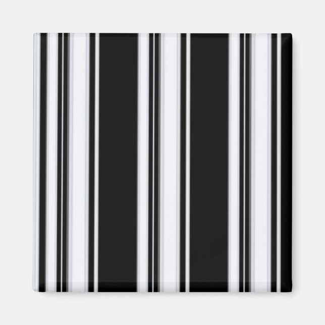 Imã Ímã preto e branco das listras (Frente)
