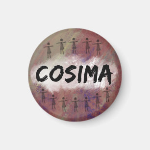 Imã Ímã preto órfão - Cosima