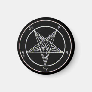 Imã Ímã preto pequeno de Baphomet