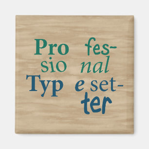 Imã Ímã profissional do Typesetter
