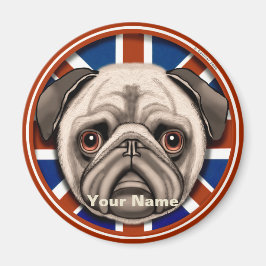 Imã ímã Pug da Inglaterra