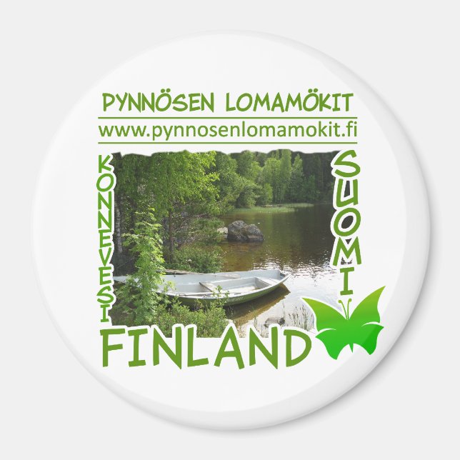Imã ímã Pynnösen Lomamökit (Frente)