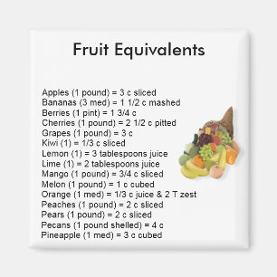 Imã Ímã quadrado dos equivalentes da fruta