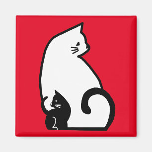 Imã Ímã quadrado dos gatos
