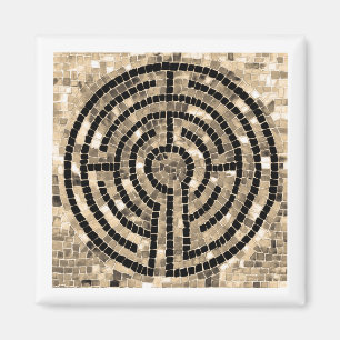 Imã Ímã Quadrado LABYRINTH V - Branco