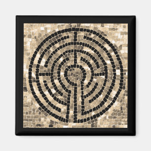 Imã Ímã Quadrado LABYRINTH V - Preto