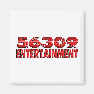 Imã Ímã quadrado - personalizado