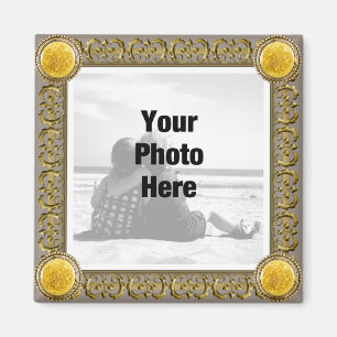 Imã Ímã quadro rico da foto