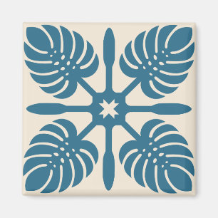 Imã ímã QUILT HAWAIIAN- Monstera