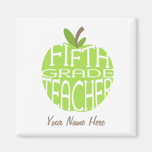 Imã Ímã quinto grau do professor - Apple verde