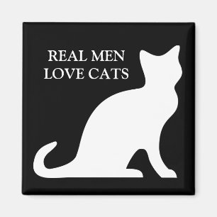 Imã Ímã real dos gatos do amor dos homens