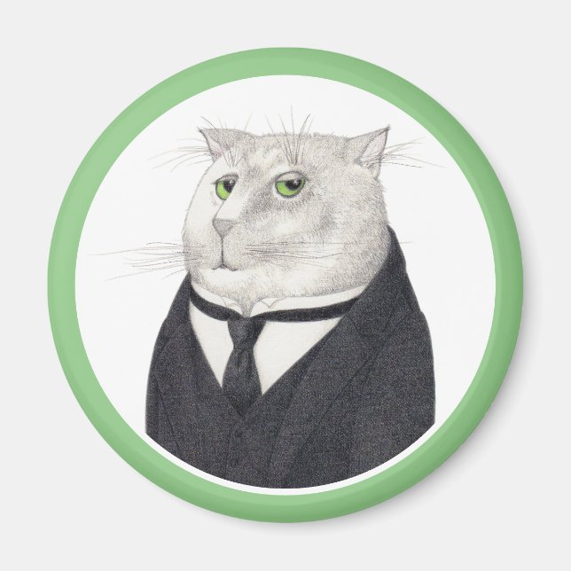 Imã Ímã Redondo BUTLER CAT (Frente)