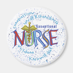 Imã Ímã redondo da divisa excepcional da enfermeira