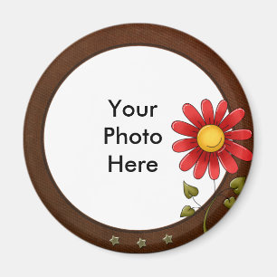 Imã Ímã redondo da foto