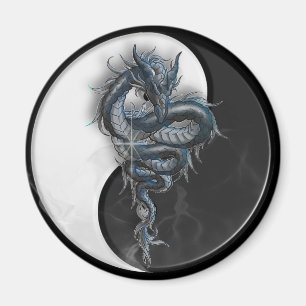 Imã Ímã redondo do dragão chinês de Yin Yang