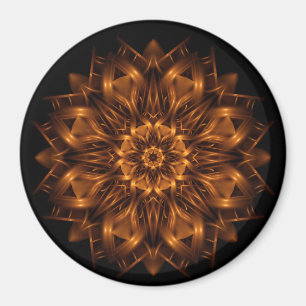 Imã Ímã redondo do medalhão do cobre do ouro velho