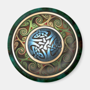 Imã Ímã redondo do nó celta