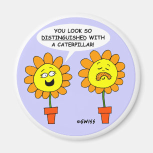 Imã Ímã redondo dos desenhos animados engraçados do