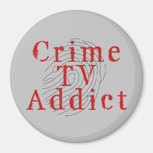 Imã Ímã redondo viciado da tevê do crime
