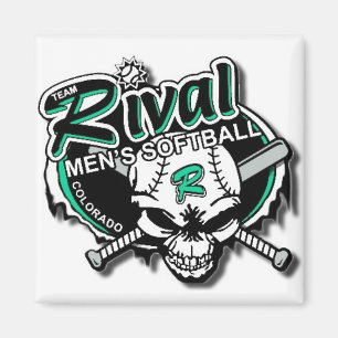 Imã Ímã rival do softball da equipe