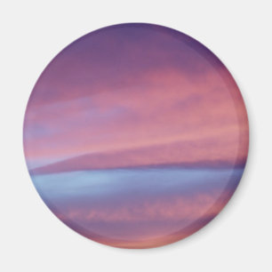 Imã Ímã roxo cor-de-rosa do céu