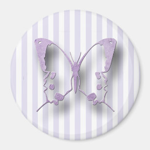 Imã Ímã roxo da borboleta da lavanda