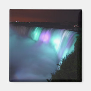 Imã Ímã roxo do Aqua da noite de Niagara Falls Canad