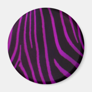 Imã Ímã roxo do impressão da zebra