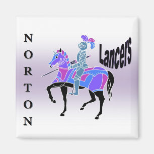 Imã Ímã roxo dos lanceiros de Norton