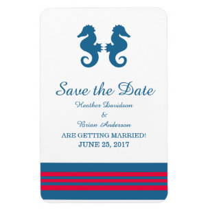 Ímã Imã salve a data azul vermelha marítima